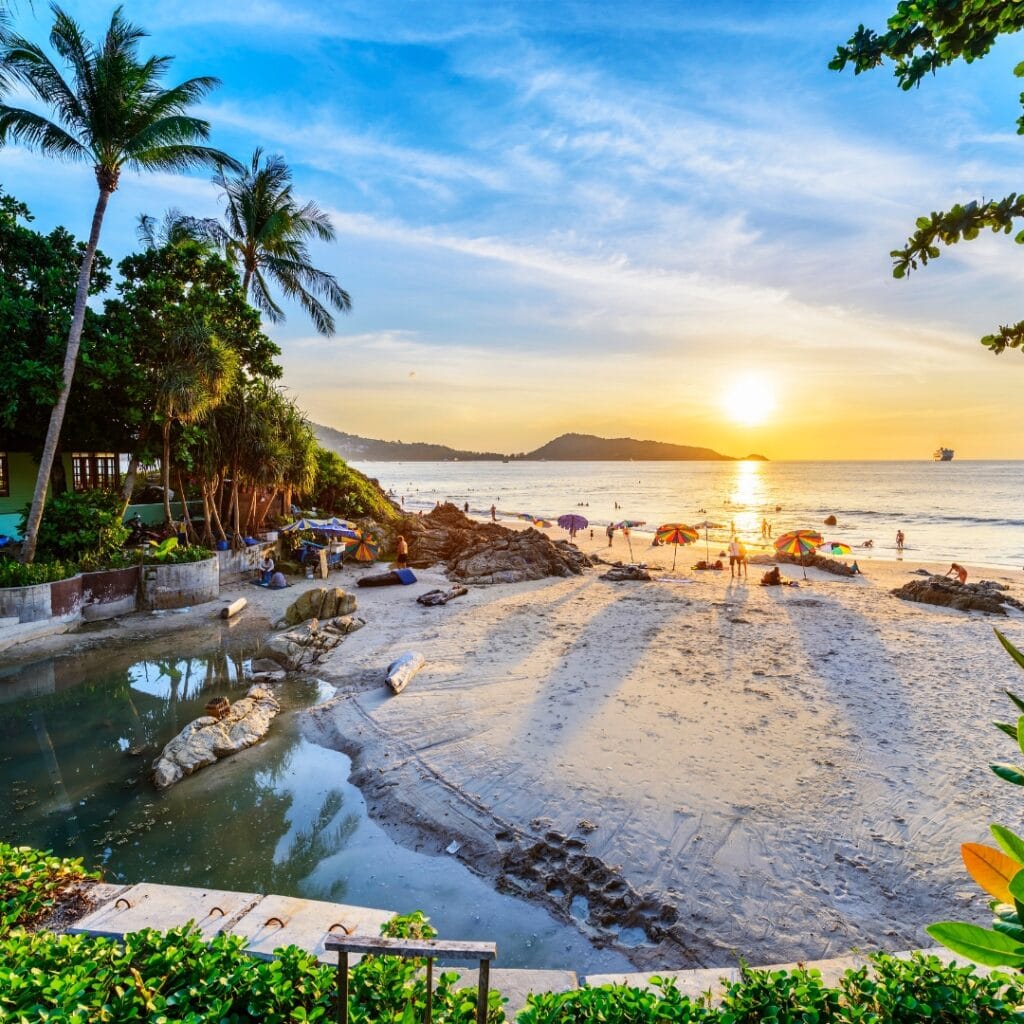 Reino Thai com Praia